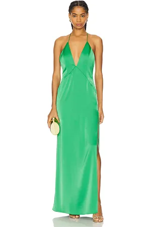 Katie May Vestido largo holly en color verde talla M en - Green. Talla M (también en S, XL).