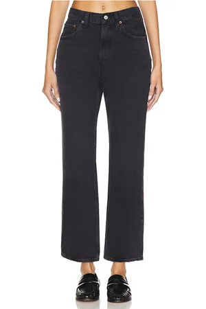 AGOLDE Cintura media vintage recta valen en color negro talla 25 en - Black. Talla 25 (también en 26, 27, 28, 29).