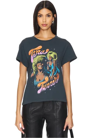 DAYDREAMER Camiseta tina turner simply the best tour en color negro talla M en - Black. Talla M (también en S, XS).