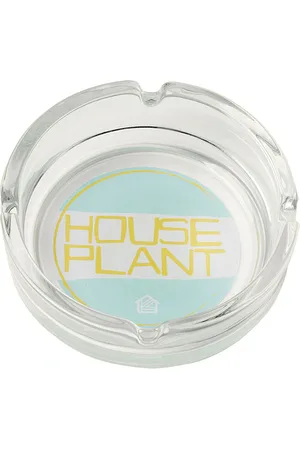 HOUSEPLANT Cenicero glass en color bebe azul talla all en Blue Logo - Baby Blue. Talla all.