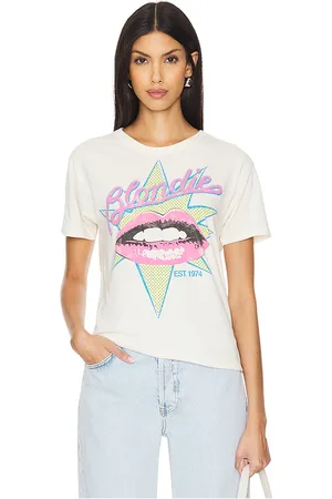 DAYDREAMER Camiseta blondie est. 1974 solo en color ivory talla XL en - Ivory. Talla XL (también en XS).