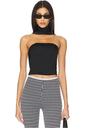ALL THE WAYS Ivy tube top en color talla L en - Black. Talla L (también en M, XS).