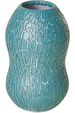 HOUSEPLANT Florero crackle en color azul talla all en - Blue. Talla all.