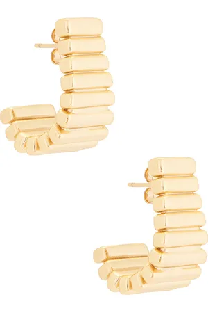 mega Pendientes en color oro metálico talla all en - Metallic Gold. Talla all.