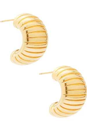 mega Pendientes en color oro metálico talla all en - Metallic Gold. Talla all.