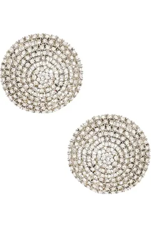 Jennifer Behr Pendientes taya en color plateado metálico talla all en - Metallic Silver. Talla all.