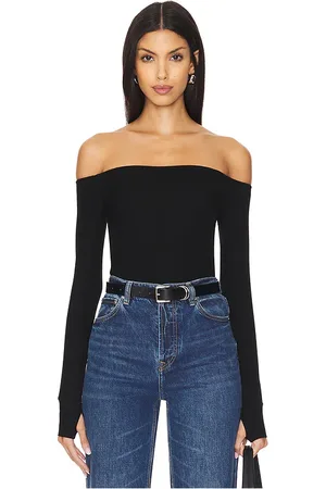 Michael Lauren Top manga larga lanny en color talla L en - Black. Talla L (también en M, S, XL, XS, XXL).