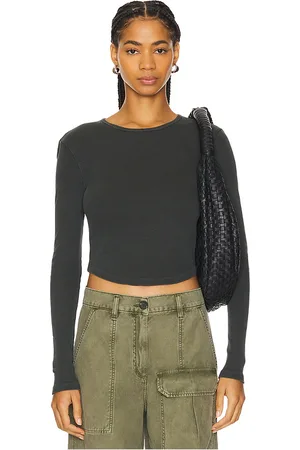 AGOLDE Camiseta nova en color charcoal talla M en - Charcoal. Talla M (también en S, XS).