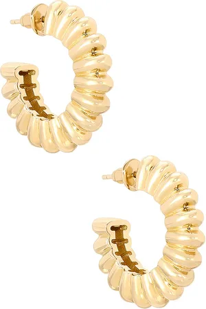 mega Pendientes en color oro metálico talla all en - Metallic Gold. Talla all.