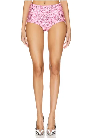 Retrofete Cristal caliente corto braelynn en color rosado talla L en - Pink. Talla L (también en XL).