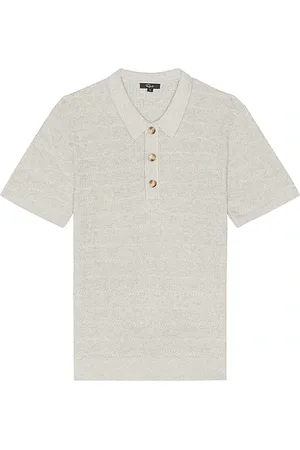 Rails Nathan short sleeve polo en color gris claro talla S en - Light Grey. Talla S (también en XL/1X).