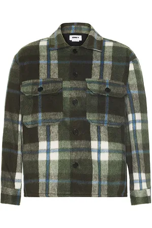 Obey Chaqueta stanton en color verde oscuro talla L en - Dark Green. Talla L (también en M, S, XL/1X).