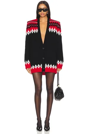 RONNY KOBO Cárdigan parmida en color negro talla S en - Black. Talla S (también en XS).