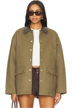 RAG&BONE Chaqueta cassidy en color verde talla L en - Green. Talla L (también en M, S, XL).