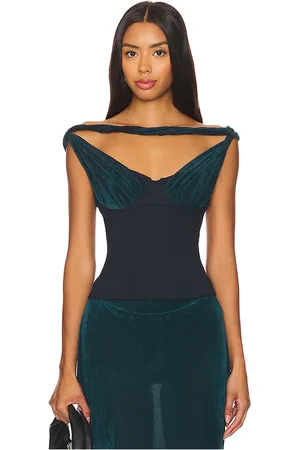 BUCI Divinity top en color verde oscuro talla L en - Dark Green. Talla L (también en M, XL).