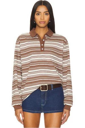 Lovers And Friends Lena top en color marrón talla M en - Brown. Talla M (también en S).