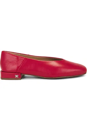 Sam Edelman Zapato plano kasey en color rojo talla 10 en - Red. Talla 10 (también en 6, 6.5, 9.5).