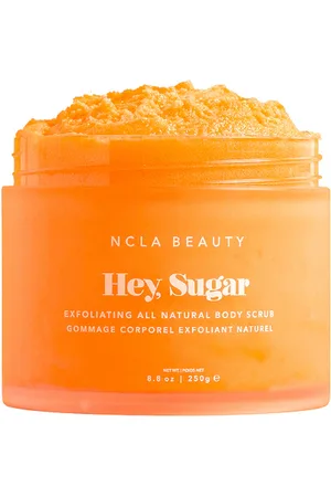 NCLA Oye, exfoliante de azúcar, exfoliante corporal totalmente natural. hey, sugar exfoliating all natural body scrub en color belleza: na talla
