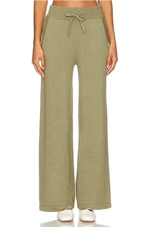 Eberjey Pantalón recycled sweater en color verde oliva talla M en - Olive. Talla M (también en S).