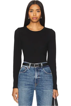 Bobi Camiseta long sleeve en color talla L en - Black. Talla L (también en M, S, XS).