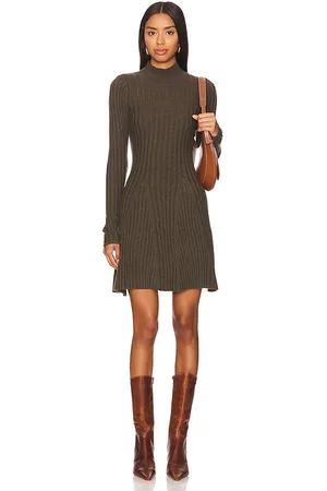 heartLoom Vestido adi en color verde oscuro talla M en - Dark Green. Talla M (también en S, XS).