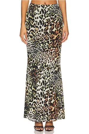 AFRM Falda tegan en color marrón talla M en - Brown. Talla M (también en S, XS, XXS).