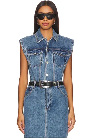 RONNY KOBO Body carlyle en color denim-medium talla M en - Denim-Medium. Talla M (también en S, XS).