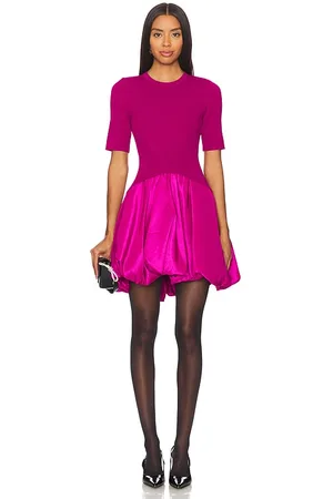 Simkhai Mini vestido burbuja kenny en color rosado talla L en - Pink. Talla L (también en M, S, XS).