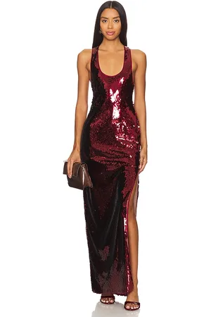 Retrofete Vestido lentejuelas bella en color burgundy talla L en - Burgundy. Talla L (también en M, S, XL, XS).