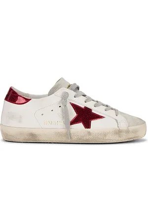 Golden Goose Zapatilla deportiva super star en color blanco talla 35 en White Red & Ice - White. Talla 35 (también en 40, 41).