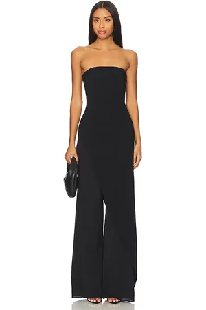 ALICE+OLIVIA Alondra jumpsuit en color talla 2 en - Black. Talla 2 (también en 4, 6).
