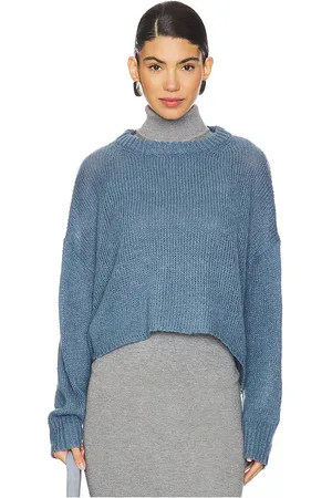 Nialaya Jersey ariana en color azul talla M en - Blue. Talla M (también en L, S, XS).
