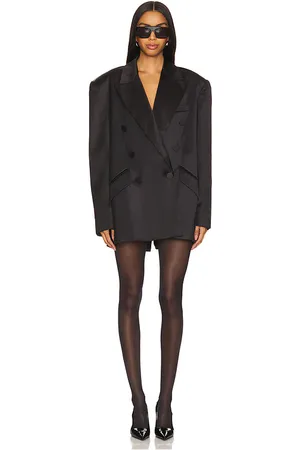 SANS FAFF Chaqueta blazer de botonadura doble meurice en color talla L en - Black. Talla L (también en M, S).