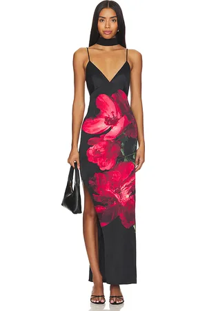 ALICE+OLIVIA Maxivestido monika en color negro talla 0 en - Black. Talla 0 (también en 2).