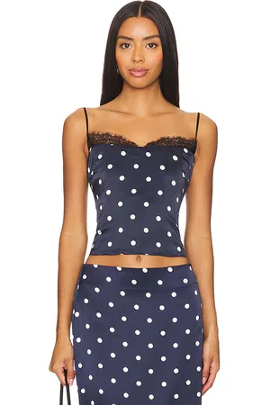 Retrofete Top corsé brookelynn en color azul marino talla S en - Navy. Talla S (también en XS).