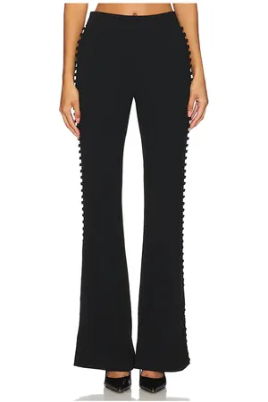 SANS FAFF Pantalones con botones marais en color talla L en - Black. Talla L (también en S, XL).