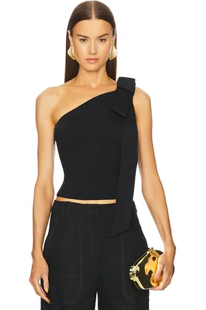 Cult Gaia Nomi knit top en color talla L en - Black. Talla L (también en XL).