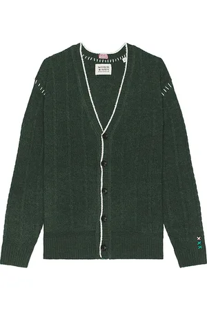 Scotch&Soda Cárdigan en color verde oscuro talla L en - Dark Green. Talla L (también en S).