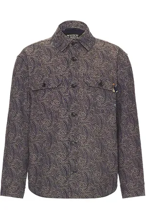 Scotch&Soda Sobrecamisa en color azul talla L en - Blue. Talla L (también en M, S).