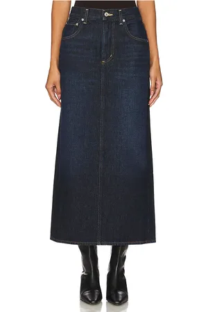 Citizens of Humanity Falda recta verona en color denim-dark talla 23 en - Denim-Dark. Talla 23 (también en 24, 25, 31)