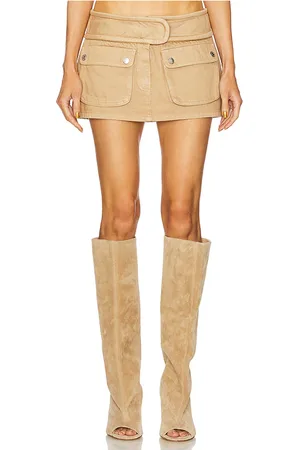 SIMON MILLER Falda campo cargo en color nude talla L en - Nude. Talla L (también en M).