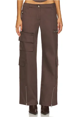 BY.DYLN Pantalones lucious en color marrón talla L en - Brown. Talla L (también en M, XL).