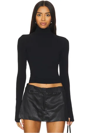 Commando Ballet body turtleneck long sleeve top en color talla all en - Black. Talla all.