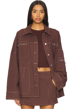 BY.DYLN Chaqueta avant en color marrón talla L en - Brown. Talla L (también en M, S, XL, XS).
