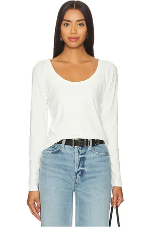 Spanx Camiseta tirantes escotada en color blanco talla M en - White. Talla M (también en S, XS).