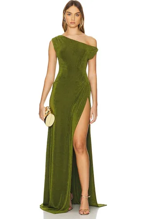 Khanums Maxivestido en color verde talla S en - Green. Talla S (también en XS).
