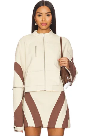 BY.DYLN Chaqueta leilani en color beige talla L en - Beige. Talla L (también en M, XL, XS).