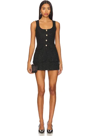 Amanda Uprichard Kya romper en color negro talla L en - Black. Talla L (también en M, S, XL).