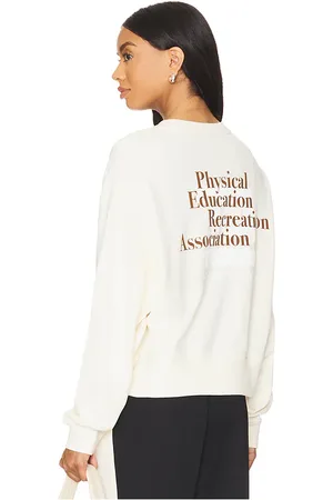 P.E Nation Sudadera medley en color crema talla L en - Cream. Talla L (también en S).