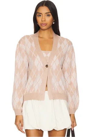 For Love & Lemons Cárdigan cassidy en color talla M en - Brown. Talla M (también en S, XS).